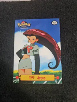 TV9 Jesse Puzzle Piece TV Animation Edition 1999 Topps Pokemon NonHolo MP - Image 1