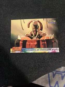 Consciousness & Congratulations #3 Topps Pokemon First Movie Mewtwo Strikes Back - Image 1