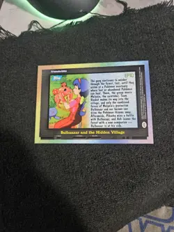 Pokemon Topps EP10 Bulbasaur and the Hidden Village TV Animation Blue Logo - Image 2