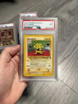 2002 Pokemon League Electabuzz #46 Black Star Promo PSA 9 - Image 1