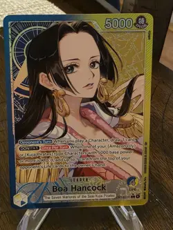 One Piece CCG Boa Hancock OP14-041 Alternate Art The Azure Sea's Seven OP14 - Image 2