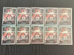 One Piece TCG Five Elders OP13-082 Playset English Near Mint Lot of 10 - Image 1