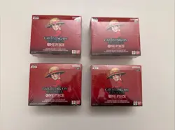 ONE PIECE TCG X4 BOX OP 13 - CARRYING ON HIS WILL (ENG) All SEALED - Image 1