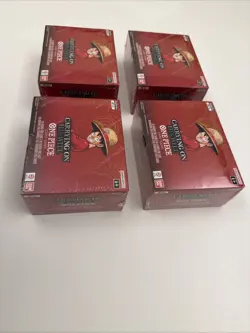 ONE PIECE TCG X4 BOX OP 13 - CARRYING ON HIS WILL (ENG) All SEALED - Image 3