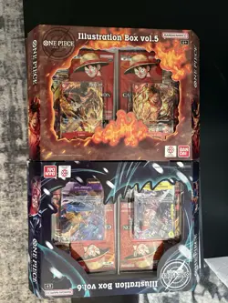 One Piece Illustration Box Vol 5 And Vol 6. One Of Each! Sealed. - Image 1