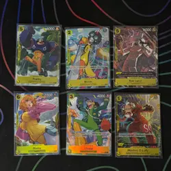One Piece CCG Luffy Usopp Brook Franky ST29 Alt Art Lot Starter Deck (EGGHEAD) - Image 1