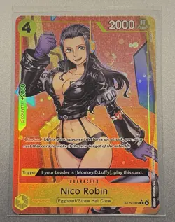 One Piece CCG - Nico Robin - Egghead Character - #ST29-009 Foil English Alt Art - Image 1