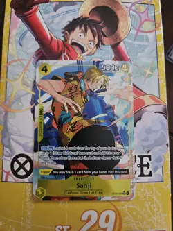One Piece ST29 Egghead Sanji SR Alternate Art ENGLISH - Image 1