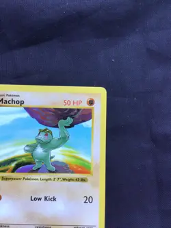 Pokemon Cards: Base Set 1st Edition Common: Machop 52/102 - Image 3