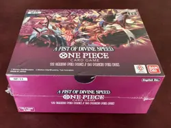 One Piece Card Game a Fist of Divine Speed OP-11 Booster Box - Image 3
