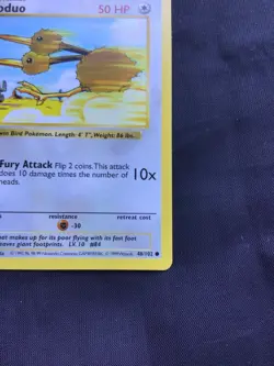 Pokemon Cards: Base Set 1st Edition Common: Doduo 48/102 - Image 4