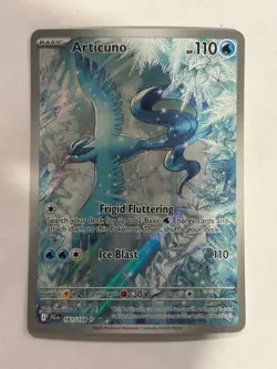 Articuno 161/159 SV09 Journey Together Illustration Rare Pokemon TCG Card NM - Image 1