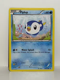 Piplup 33/113 Pokemon Card TCG Legendary Treasures Non Holo LP - Image 1