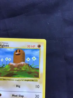 Pokemon Cards: Base Set 1st Edition Common: Diglett 47/102 - Image 3