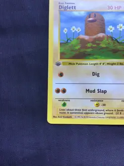 Pokemon Cards: Base Set 1st Edition Common: Diglett 47/102 - Image 5