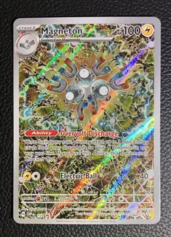 Pokemon TCG - Magneton - 159 Sv: Scarlet & Violet Promo Cards Holo Surging Spark - Image 1