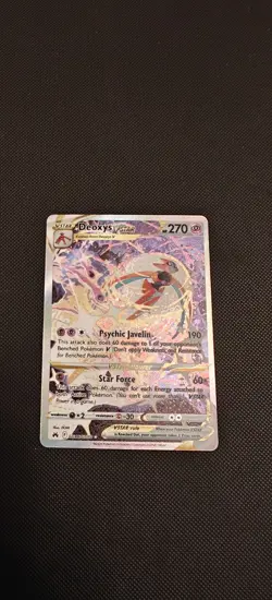 Deoxys VSTAR Galarian Gallery Crown Zenith GG46/GG70 Pokemon Card TCG NM - Image 1
