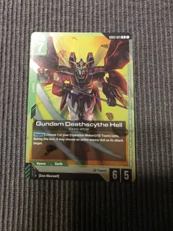 Gundam Deathscythe Hell Alternate Art Foil - GD03-021 R - Gundam TCG Card Game - Image 1