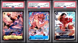 2025 One Piece Premium Card Collection Vol. 3 Sabo Ace Luffy Sequential PSA 10 - Image 1
