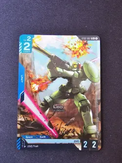 Leo C+ (ST02-007) Textured Foil Gundam TCG Card Game -English - Image 1