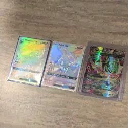 Pokemon TCG Holo Umbreon GX, Palkia GX & M Rayquaza EX Cards Lot (3) - Image 2