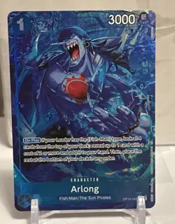 Arlong (Alt Art) OP14-042 R The Azure Sea's Seven One Piece Card Game English NM - Image 1