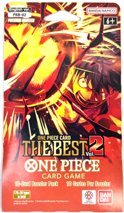 🔥 One Piece TCG The Best Vol 2 Premium Booster Pack PRB-02 Eng Ver w/10 Cards🔥 - Image 1