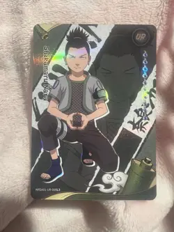 Shikamaru Nara NRSA01-UR-008L3 English Naruto Kayou Card Heaven Scroll Series 1 - Image 1