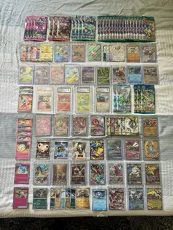 Pokemon Card Collection Lot PSA CGC Slabs + Singles Promos & Packs Collection - Image 1