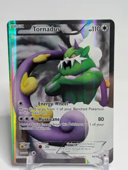 Pokemon TCG Tornadus Emerging Powers Holo Full Art Ultra Rare Card 98/98 NM - Image 1