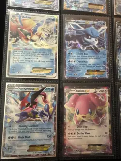 Pokemon Holo XY EX Trainer Lot 9 Cards Promo Latios Palkia Ash-greninja Nm/LP - Image 3
