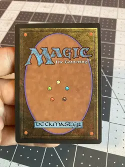 Vintage 1996 MTG Alliances Wandering Mage - Image 2