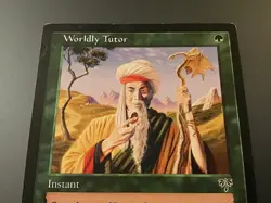 MTG Mirage Worldly Tutor MP - Image 5