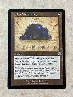 MTG NM Ichor Wellspring Schematic [The Brothers' War Retro Artifacts] - Image 1