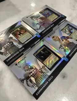 Magic The Gathering Final Fantasy Collector's Edition Commander Deck Set Bundle - Image 2