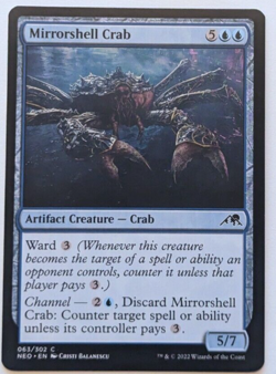 Mirrorshell Crab - Near Mint - NEO - MTG - Image 1