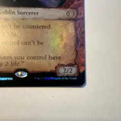 MTG: Lorwyn Eclipsed: 317 Hexing Squelcher (Showcase) Rare Foil In Hand - Image 2