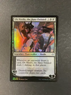 Ob Nixilis, the Hate-Twisted - Foil - War of the Spark - Magic - MTG - Image 1