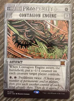 MTG OTJ Breaking News M Contagion Engine #0061 - Image 1