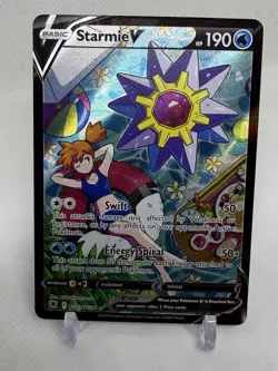 Pokemon TCG Starmie V Astral Radiance Holo Ultra Rare Alt Art TG13/TG30 💎MINT💎 - Image 1