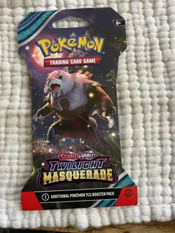 Pokemon Twilight Masquerade Booster Pack Sealed Scarlet Violet TCG - Image 1