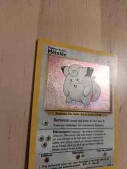 Melofee Set De Base Carte 5/102 Pokemon FR Holo Rare Trading Card 1998 - Image 2