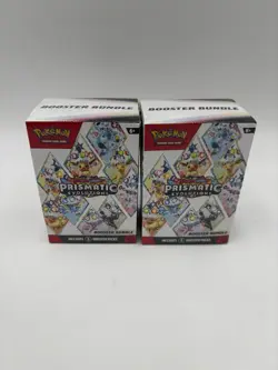 Pokemon TCG Prismatic Evolutions Booster Bundle Lot of 2 Sealed! - Image 1
