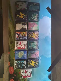 Pokemon TCG: 15 Sealed Card Sleeves Mixed Lot [Multiple Styles] (65 Sleeves Per) - Image 1