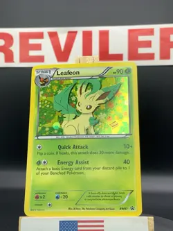 Pokemon Leafeon BW87 2013 Black & White Black Star Promo Pokemon TCG - HP - Image 2
