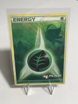 Pokemon 2011 Call of Legends Grass Energy 88/95 Play! Pokemon Stamped Promo NM - Image 1