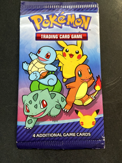 x1 2021 Pokemon 25th Anniversary McDonald’s Booster Pack Sealed Unopened - Image 1
