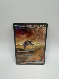 Pokemon TCG SV01: Scarlet & Violet Base Set #246/198 Great Tusk ex NM - Image 1