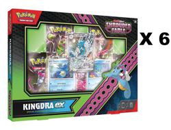Pokemon TCG Scarlet and Violet Shrouded Fable Kingdra ex Collection X 6 - Image 1