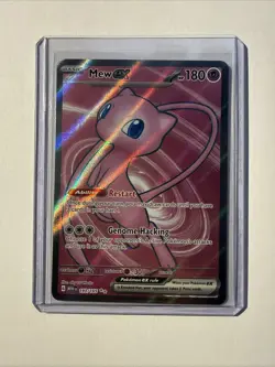Pokemon TCG Mew EX 193/165 Scarlet & Violet 151 Ultra Rare English Edition - Image 1